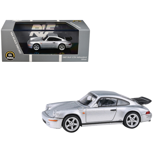 Paragon RUF CTR Yellowbird Silver Metallic 1/64 Scale Model