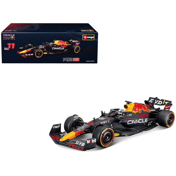 Bburago Red Bull Racing RB18 #11 Sergio Perez F1 Winner 1/24 Diecast