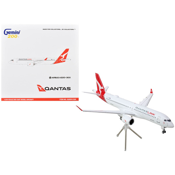 GeminiJets QantasLink Airbus A220-300 - 1/200