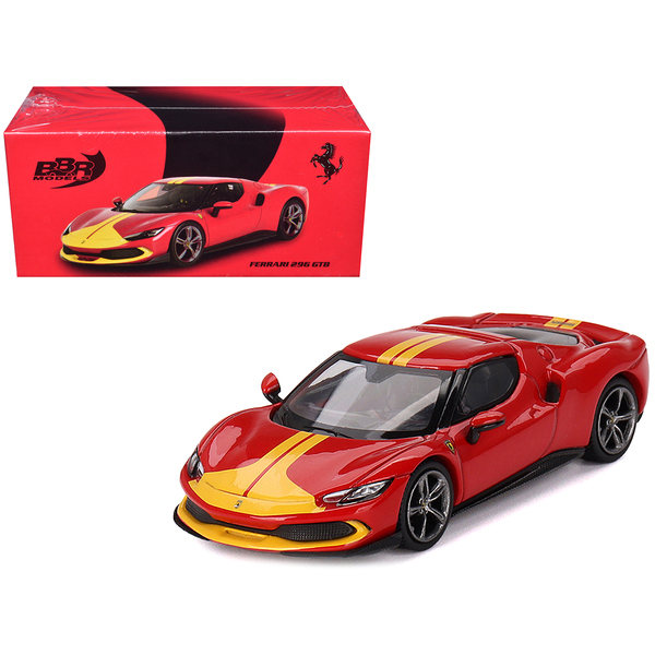 BBR Ferrari 296 GTB Assetto Fiorano Rosso Corsa 1/64