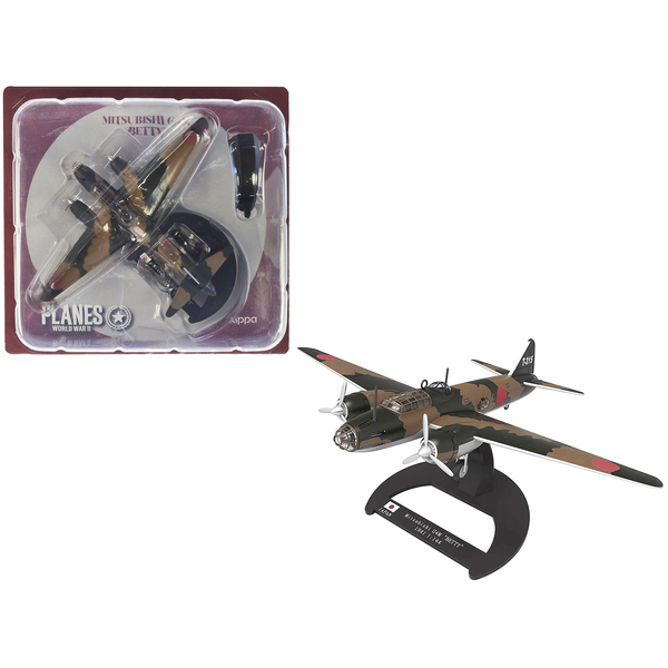 Luppa Mitsubishi G4M Betty Bomber 1/144 Diecast Model