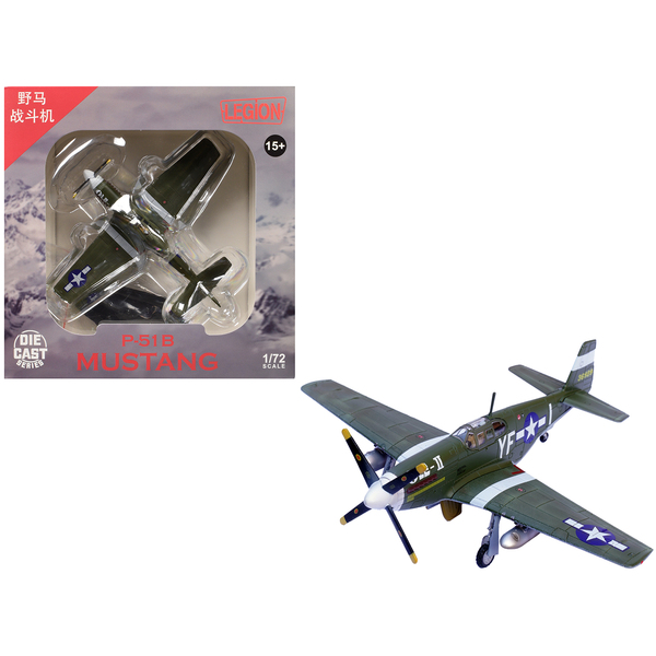 Legion 1/72 P-51B Mustang "Ole-II" Diecast Airplane
