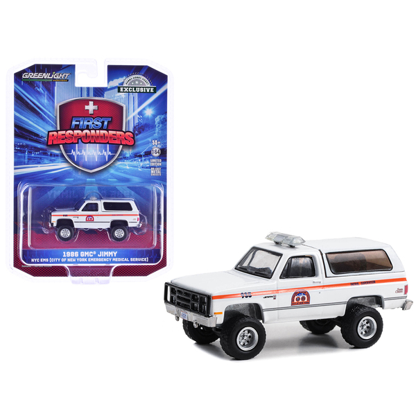 Greenlight 1986 GMC Jimmy NYC EMS Patrol Supervisor SUV