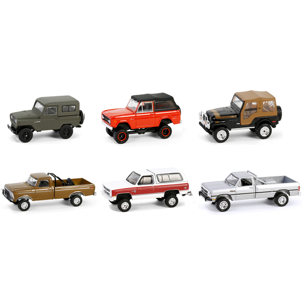 Greenlight All Terrain Series 16 Diecast Cars - 6-Piece Set