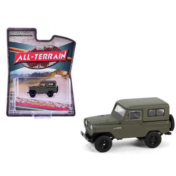 Greenlight 1962 Nissan Patrol All Terrain 1/64 Scale Diecast