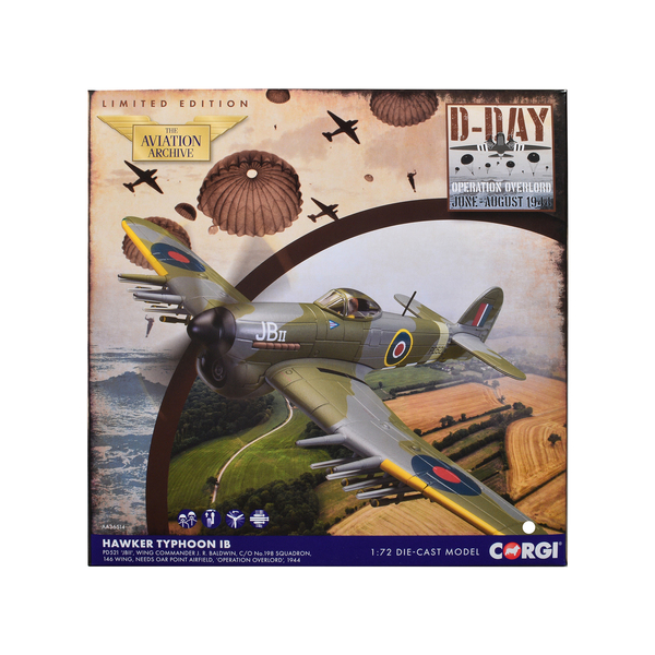 Corgi Hawker Typhoon IB 'JB II' 1/72 Diecast Model