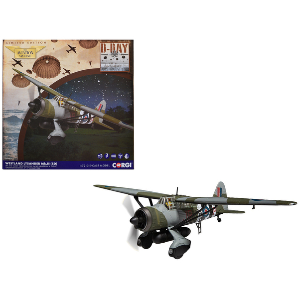 Corgi Westland Lysander Mk. III 'Lucky' Newhouse 1/72 Model