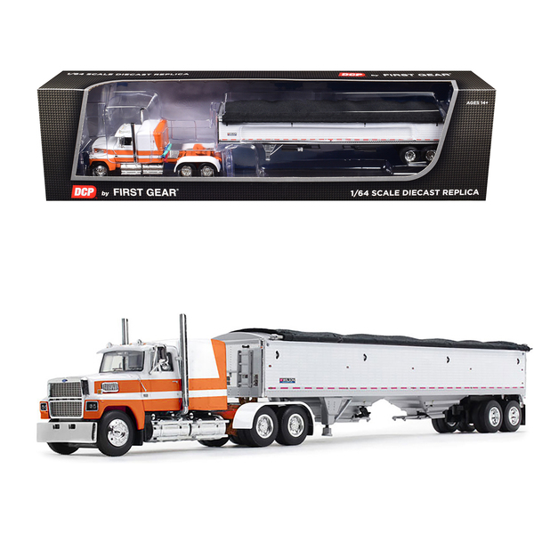 First Gear Ford LTL 9000 Grain Trailer 1/64 Diecast
