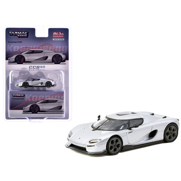 Tarmac Works Koenigsegg CC850 - Silver Metallic 1/64