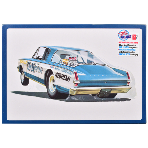 Amt 1966 Plymouth Barracuda Funny Car Model Kit