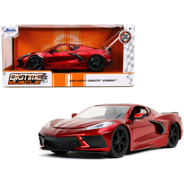 Jada 2020 Corvette Stingray C8 Candy Red 1/24