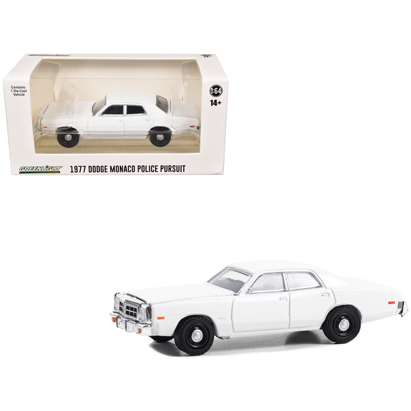 Greenlight 1977-78 Dodge Monaco Police Pursuit White 1/64