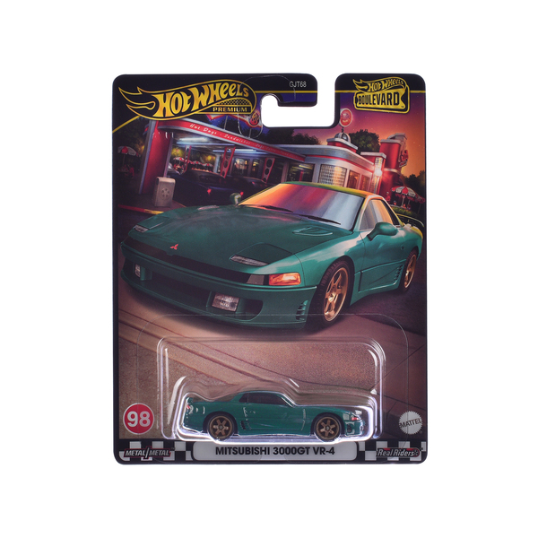 Hot Wheels Mitsubishi 3000GT VR-4 Green Metallic Boulevard