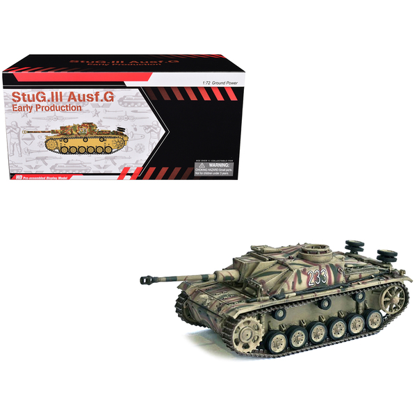 Dragon Models 1/72 StuG III Ausf. G Tank Rome 1943 #233