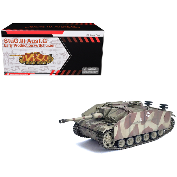 Dragon Models 1/72 StuG III Ausf. G Tank Schurzen 1943