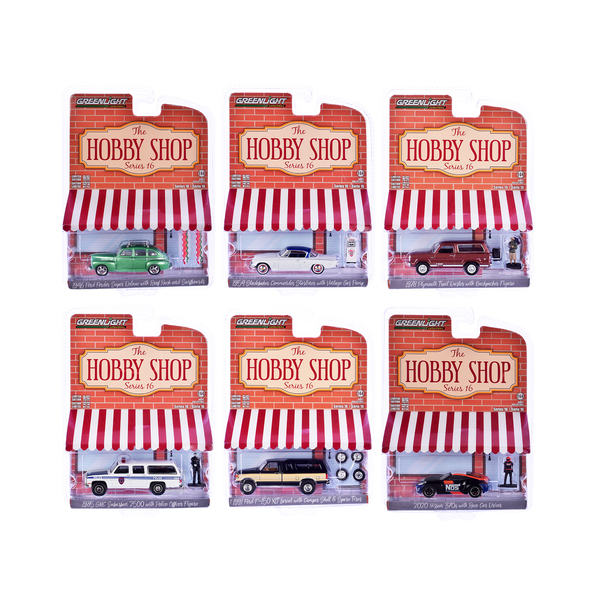 Greenlight 'The Hobby Shop' Series 16 Diecast Car Set (6-Piece)