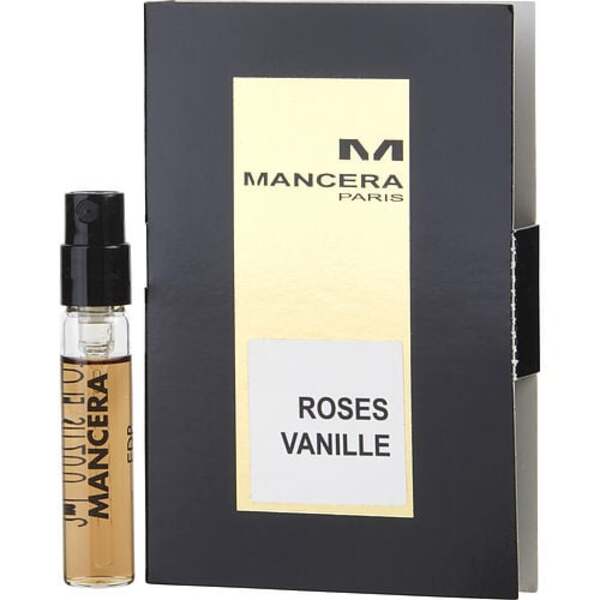 Mancera Roses Vanille EDP Vial - Sweet Rose & Vanilla Fragrance