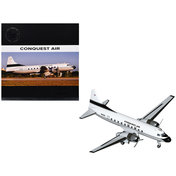 GeminiJets Conquest Air Cargo Convair C-131 1/200 Model N342GS