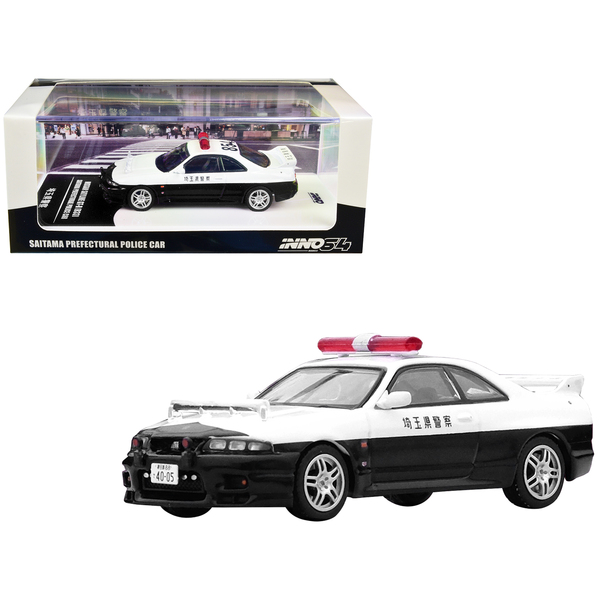 Inno Models Nissan Skyline GT-R R33 Police Car 1/64