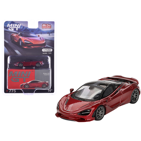 Mini GT McLaren 750S Amaranth Red 1/64 Diecast