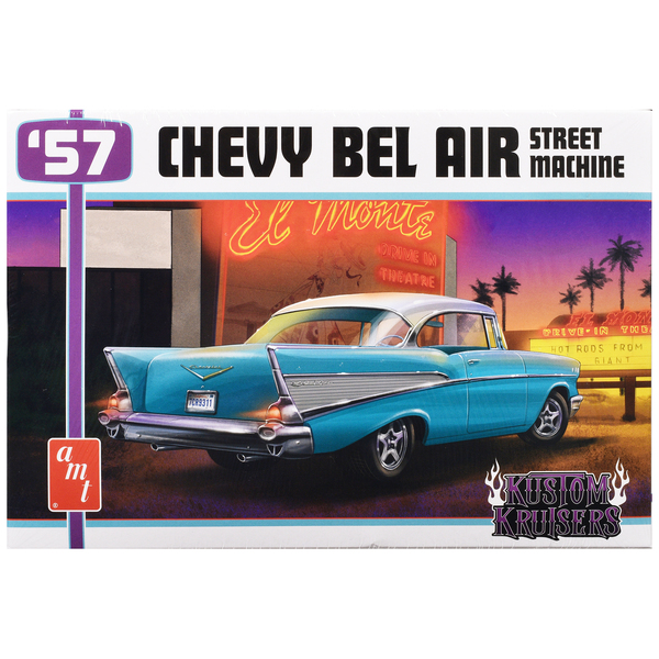 Amt 1957 Chevrolet Bel Air Street Machine Model Kit