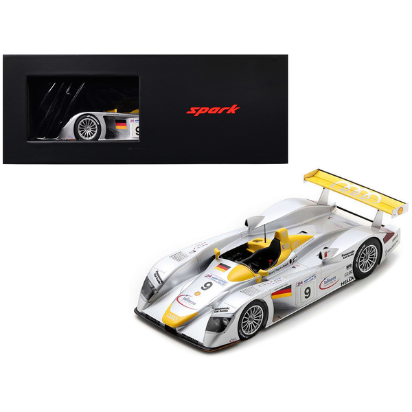 Spark Audi R8 #9 Le Mans 2000 1/18 Resin Model Car