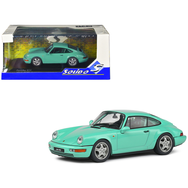Solido Porsche 911 RS Clubsport Mint Green 1:43 Scale