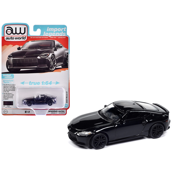 Auto World 1/64 Nissan Z Black Diamond Import Legends