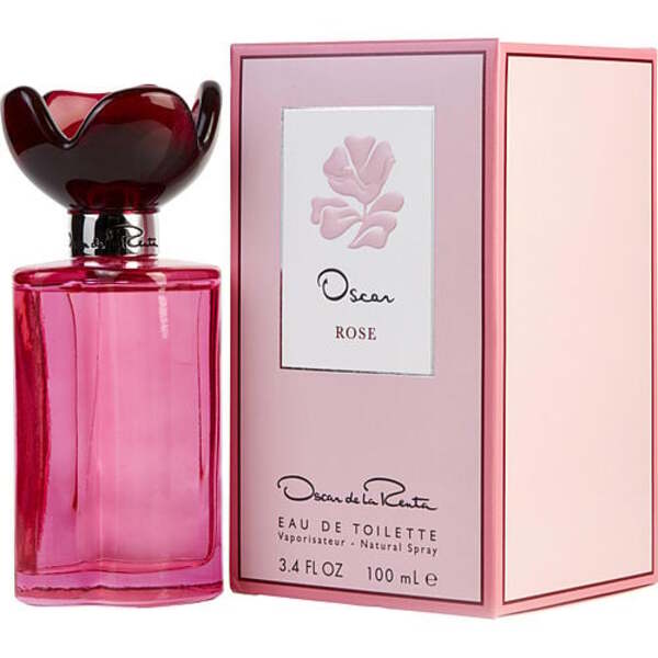 Oscar De La Renta Rose EDT Spray - 3.4 fl oz - Floral & Feminine Fragrance