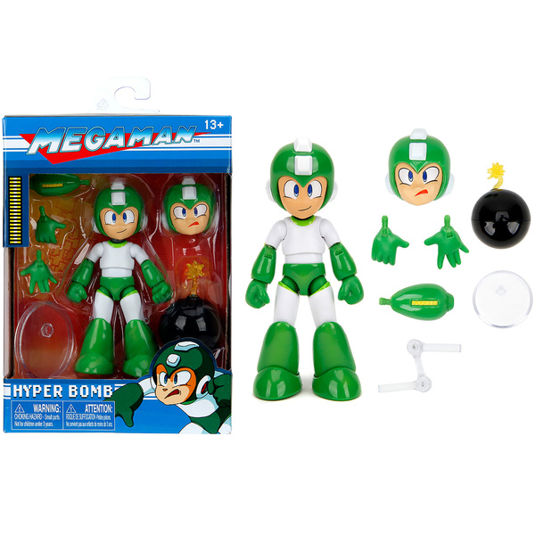 Jada Mega Man Hyper Bomb 4.5" Articulated Action Figure