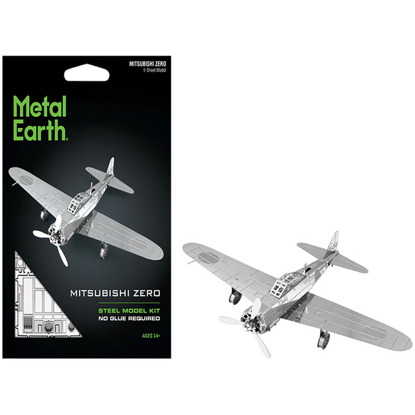 Metal Earth Mitsubishi Zero Fighter Steel Model Kit
