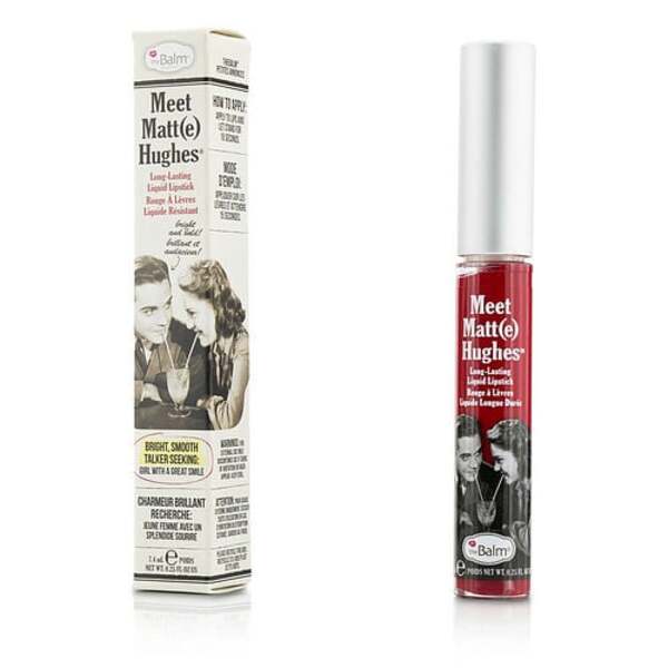 TheBalm Meet Matte Hughes Liquid Lipstick - Devoted (7.4ml/0.25oz) - Intense, All-Day Color