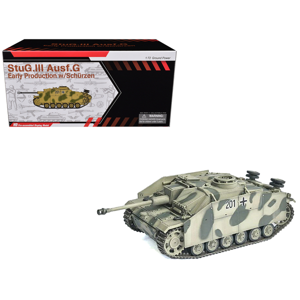 Dragon Models StuG.III Ausf.G Tank 1/72 'StuG Brigade 242'