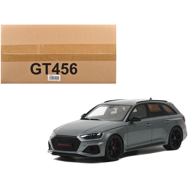 GT Spirit Audi RS 4 Competition: Gray Metallic, 1:18 Scale