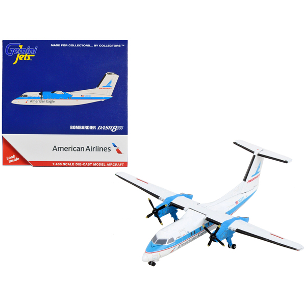 GeminiJets American Eagle Dash 8-100 Airplane 1/400