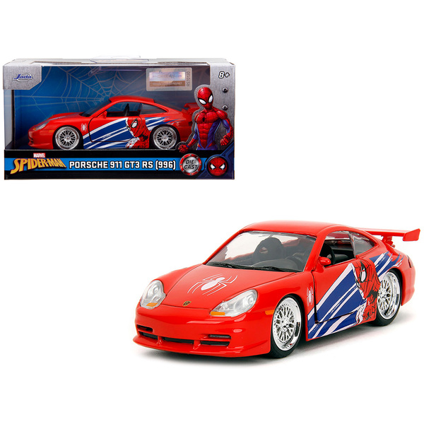 Jada Marvel Spider-Man Porsche 911 GT3 RS 1/32 Red