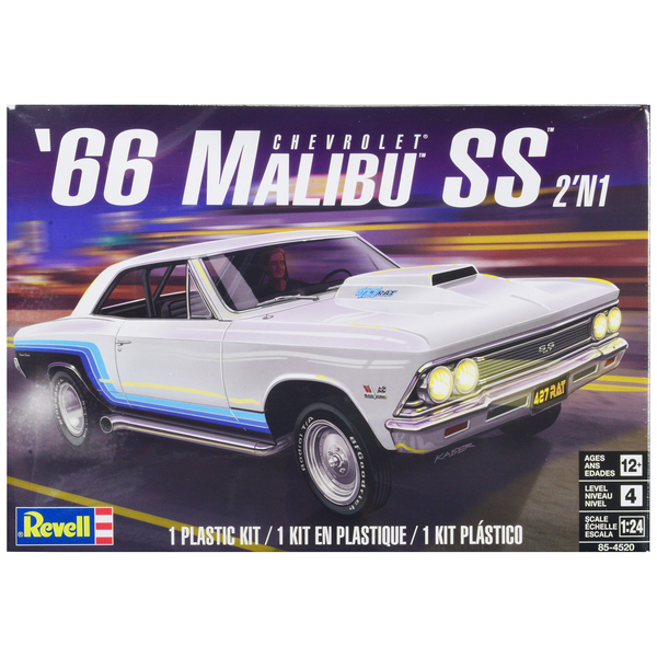 Revell 1966 Chevy Malibu SS 2-in-1 Model Kit 1:24