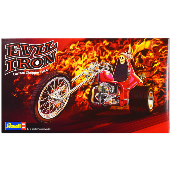 Revell Evil Iron Custom Chopper Trike 1/8 Scale Model Kit