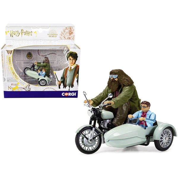 Corgi Harry Potter Motorcycle & Sidecar with Figures