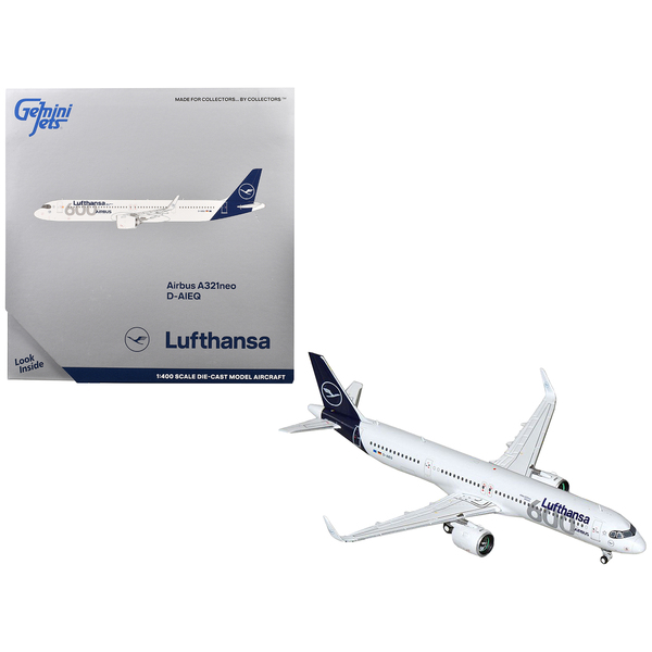 GeminiJets Lufthansa A321neo '600th Airbus' 1/400 Diecast