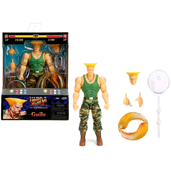 Jada Guile 6-Inch Action Figure: Street Fighter Warrior