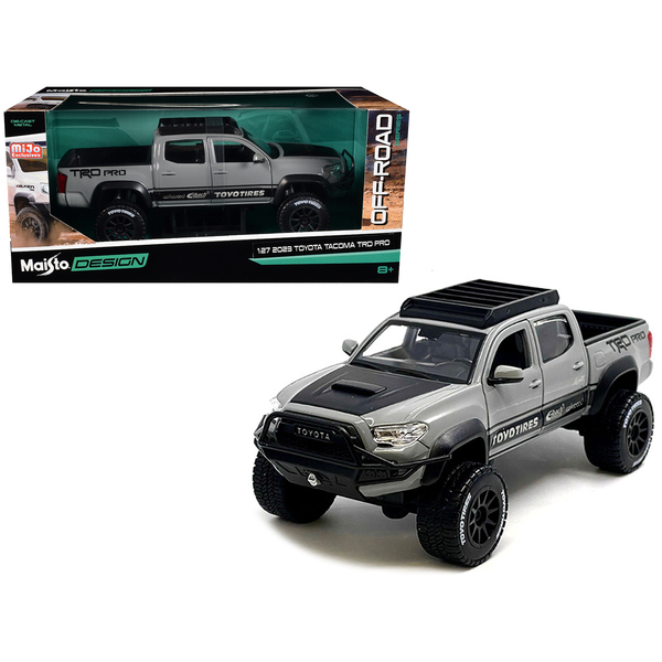 Maisto Design 2023 Toyota Tacoma TRD PRO Cement Gray 1/27