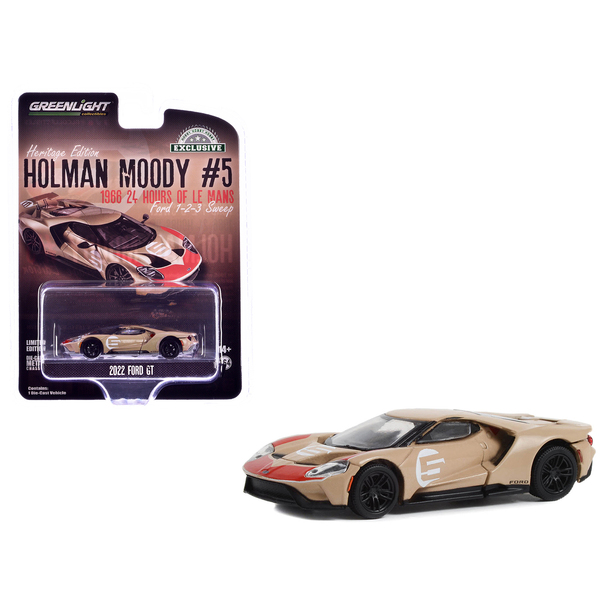 Greenlight 1/64 Holman-Moody Tribute Ford GT Heritage Edition