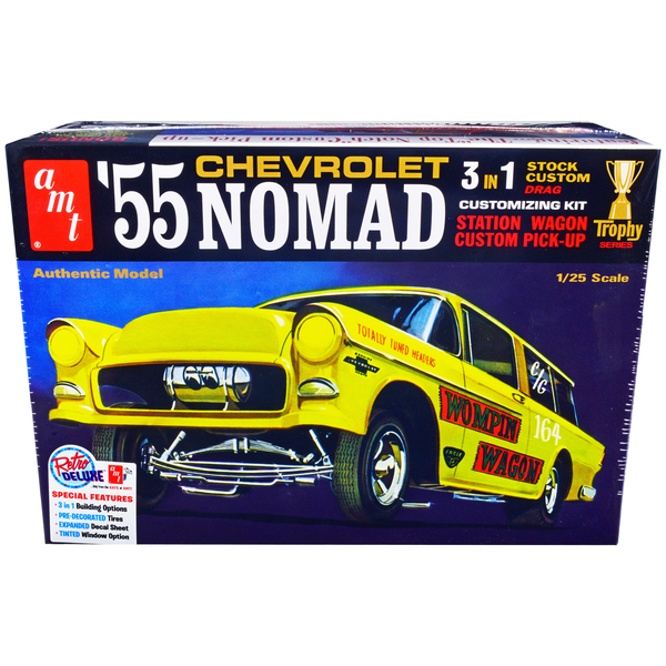 AMT 1955 Chevy Nomad 3-in-1 Model Kit