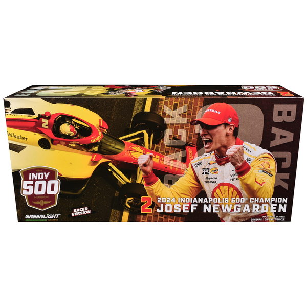 Greenlight Dallara IndyCar #2 Newgarden 1/18 Indianapolis 500 Raced