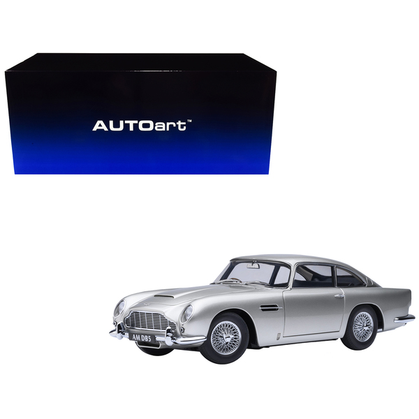 Autoart 1/18 Aston Martin DB5 RHD - Birch Silver