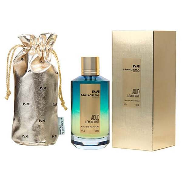 Mancera Aoud Lemon Mint - Unisex Eau De Parfum Spray - 4 fl oz