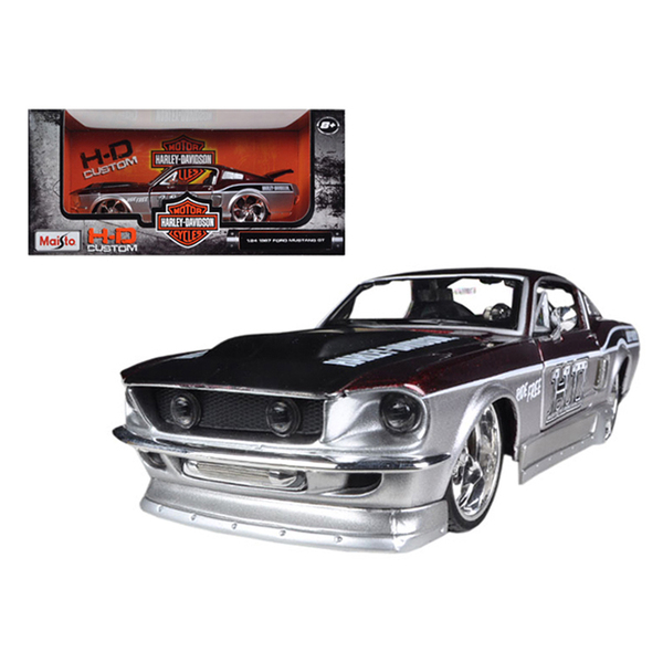 Maisto 1967 Ford Mustang GT Harley Davidson 1/24