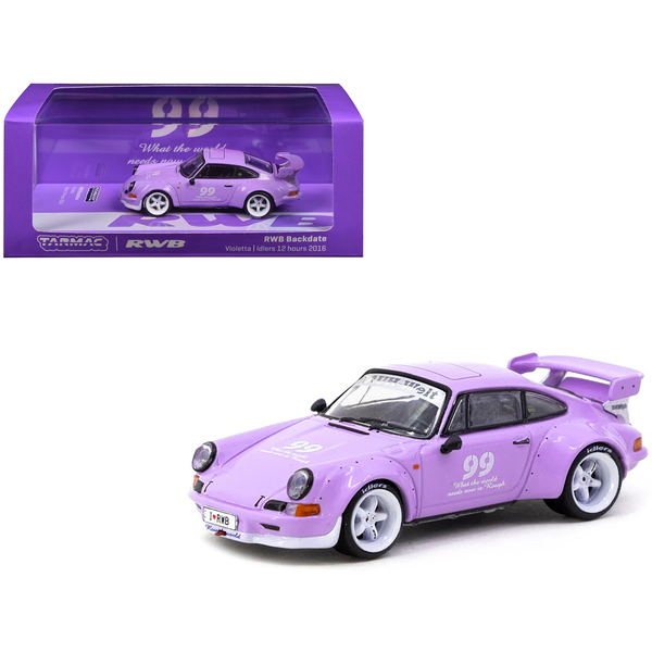 Tarmac Works RWB Backdate #99 Violetta Purple 1/64 Diecast