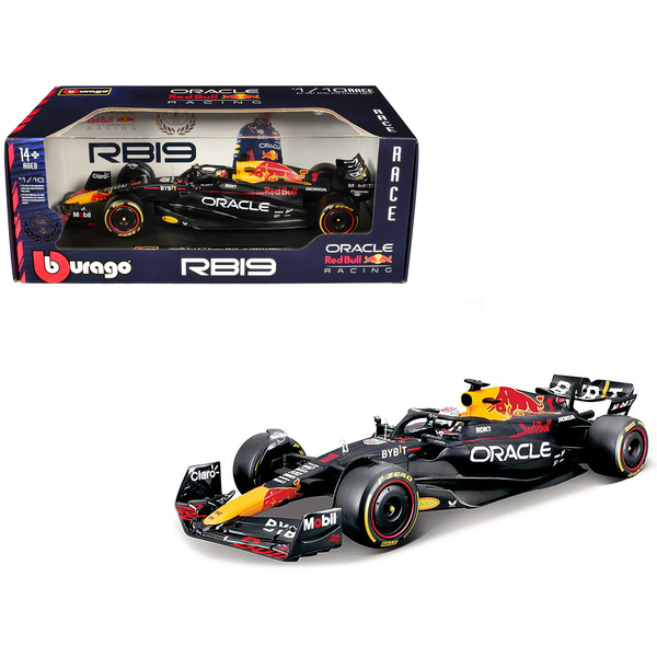 Bburago Red Bull Racing RB19 #1 Max Verstappen 1/18 Diecast Car